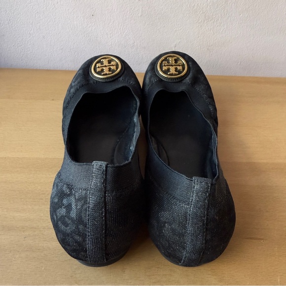 Tory Burch Black Cheetah Flats - Picture 15 of 15